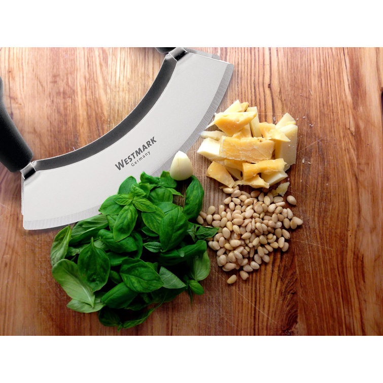 Westmark Mezzaluna Chopper Stainless Steel Double Blade Mincing Knife